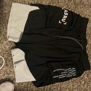 Black asrv shorts